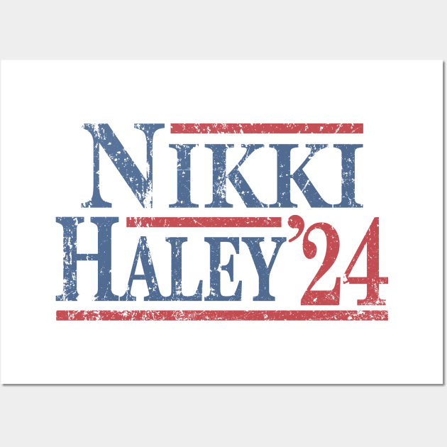 Nikki Haley 24 Wall Art by Etopix